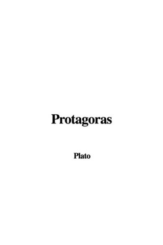 Protagoras (9781437815634) by Plato