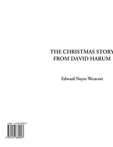 Stock image for The Christmas Story from David Harum for sale by Revaluation Books