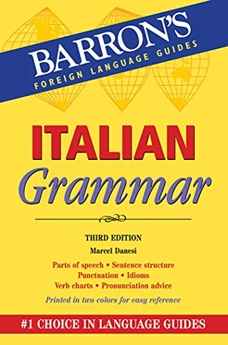 Stock image for Italian Grammar (Barron's Grammar Series) for sale by SecondSale