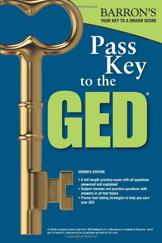 Beispielbild fr Pass Key to the GED, 7th Edition zum Verkauf von Better World Books