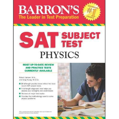 Imagen de archivo de Barron's SAT Subject Test Physics a la venta por Better World Books