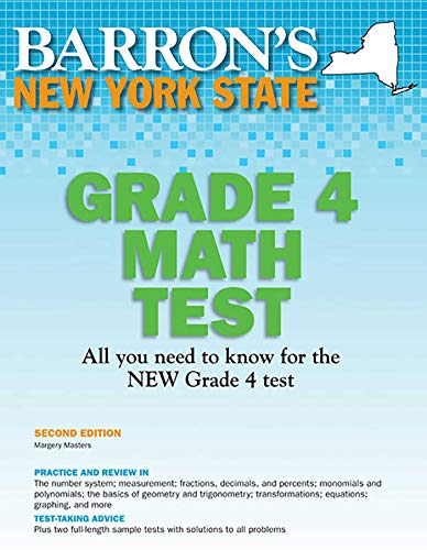 Beispielbild fr New York State Grade 4 Math Test (Barron's Test Prep NY) zum Verkauf von ZBK Books