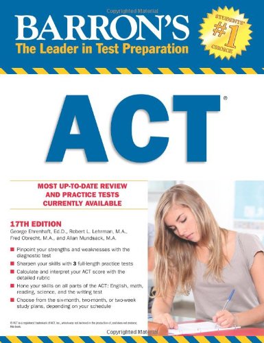 9781438000978: Barron's ACT