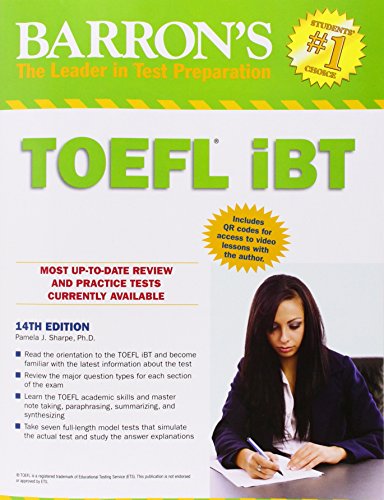 9781438001562: TOEFL Ibt 14th Ed (Barron's TOEFL IBT)