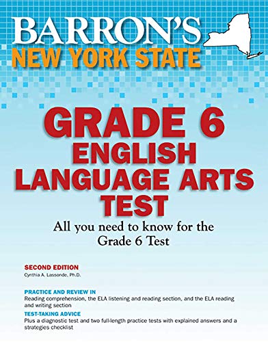 Beispielbild fr New York State Grade 6 English Language Arts Test zum Verkauf von Buchpark