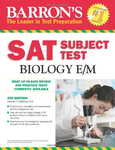 Beispielbild fr Barron's SAT Subject Test Biology E/M, 4th Edition zum Verkauf von Orion Tech