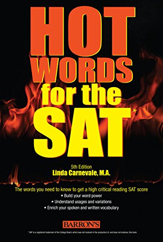 Imagen de archivo de Hot Words for the SAT a la venta por Gulf Coast Books