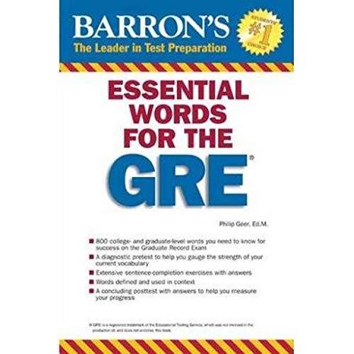 Beispielbild fr Essential Words for the GRE 3rd Edition zum Verkauf von Russell Books