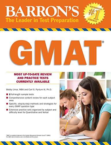 9781438002316: Barron's GMAT