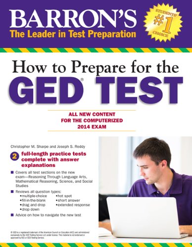 Beispielbild fr How to Prepare for the GED Test: All New Content for the Computerized 2014 Exam (Barron's GED) zum Verkauf von Gulf Coast Books
