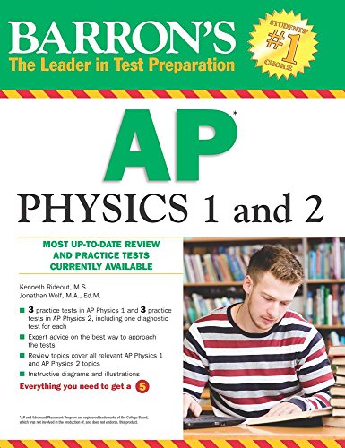 Beispielbild fr Barron's AP Physics 1 and 2 (Barron's Ap Physics B) zum Verkauf von SecondSale