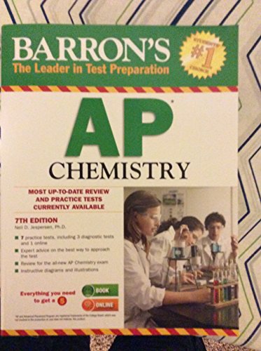 Imagen de archivo de Barron's AP Chemistry a la venta por Book Deals