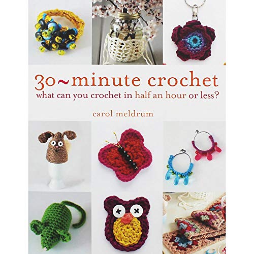 30 Minute Crochet: What Can You Crochet in 30 Minutes or Less? (9781438003313) by Meldrum, Carol