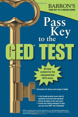 Imagen de archivo de Pass Key to the GED a la venta por Better World Books