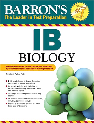 Imagen de archivo de IB Biology (Barron's Test Prep) a la venta por Books Unplugged