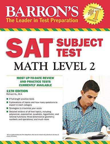9781438003740: Barron's SAT Subject Test Math Level 2