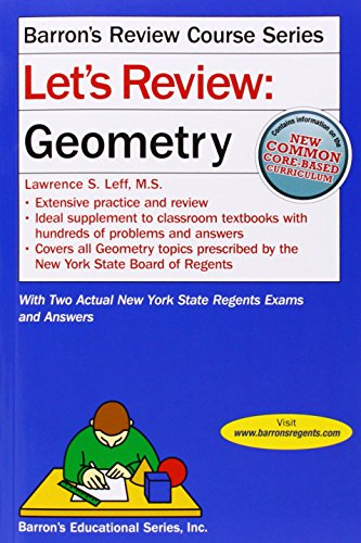 Imagen de archivo de Let's Review Geometry a la venta por HPB-Emerald