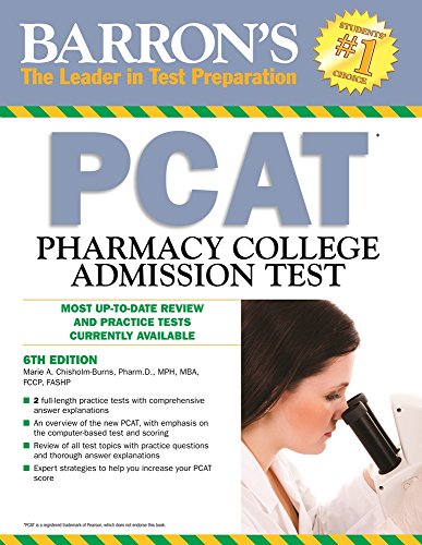 Stock image for Barron's PCAT, 6th Edition: Pharmacy College Admission Test for sale by Wonder Book