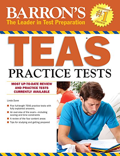 Beispielbild fr Barron's TEAS Practice Tests zum Verkauf von SecondSale