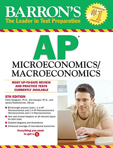 Imagen de archivo de Barron's AP Microeconomics/Macroeconomics, 5th Edition a la venta por SecondSale