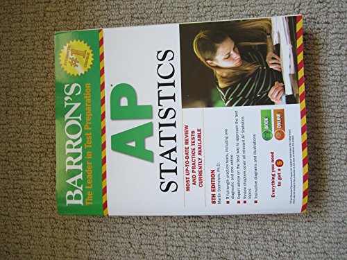 Stock image for Barron's AP Statistics, 8th Edition for sale by SecondSale