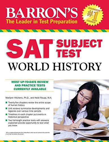 9781438005263: Barron's SAT Subject Test World History