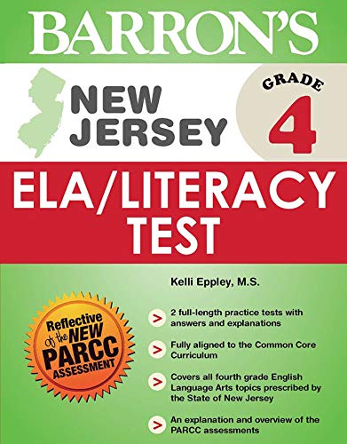 Stock image for New Jersey Grade 4 ELA/Literacy Test (Barron's Test Prep NJ) for sale by SecondSale