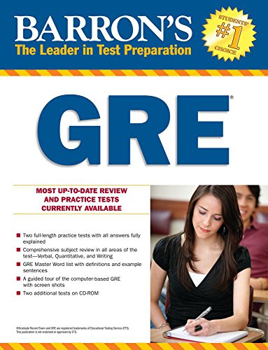 9781438005683: Barron's GRE. Graduate Record Examination