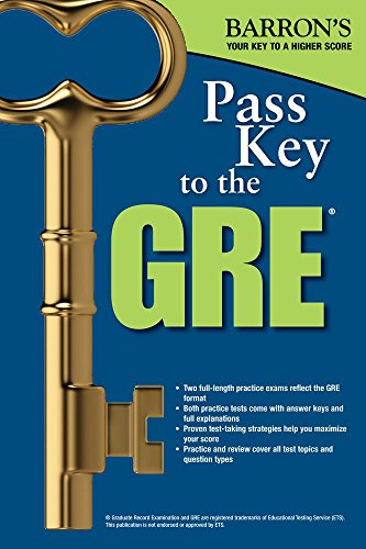 Beispielbild fr Pass Key to the GRE, 8th Edition zum Verkauf von Better World Books