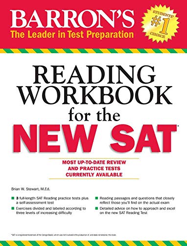 9781438005768: Barron's Reading Workbook for the NEW SAT