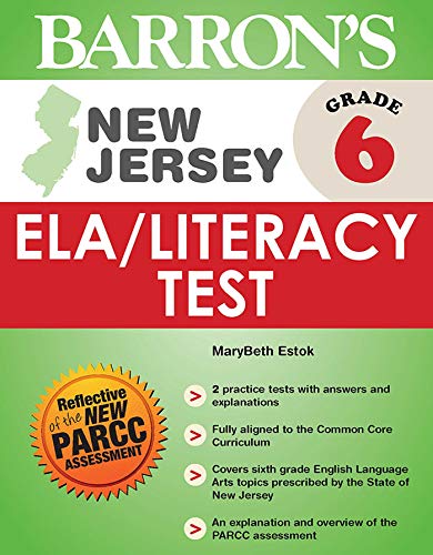 9781438005935: New Jersey Grade 6 ELA/Literacy Test (Barron's Test Prep NJ)