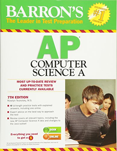 9781438005942: Barron's AP Computer Science A, 7th Edition