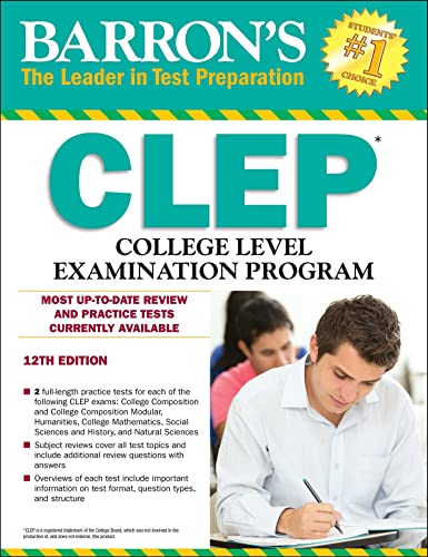 9781438006284: CLEP (Barron's Test Prep)