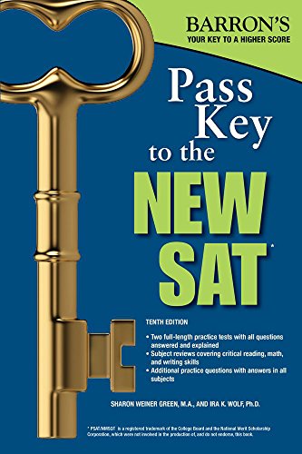 Stock image for Pass Key to the New SAT for sale by Better World Books