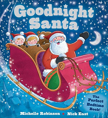 Beispielbild fr Goodnight Santa: A Bedtime Christmas Book for Kids (Goodnight Series) zum Verkauf von Wonder Book