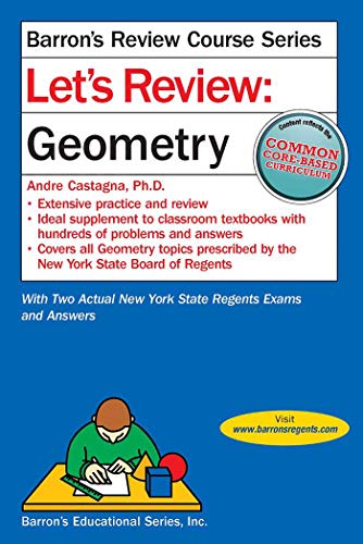 Stock image for Lets Review Geometry (Barrons Regents NY) for sale by Bulk Book Warehouse