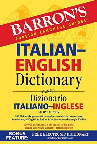 Beispielbild fr Italian-English Dictionary (Barron's Bilingual Dictionaries) zum Verkauf von Reliant Bookstore