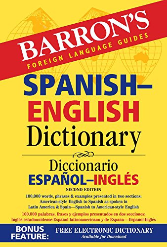 Beispielbild fr Spanish-English Dictionary (Barron's Bilingual Dictionaries) zum Verkauf von BooksRun