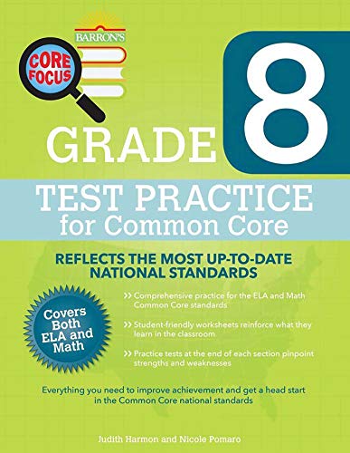 Beispielbild fr Core Focus Grade 8: Test Practice for Common Core zum Verkauf von Better World Books