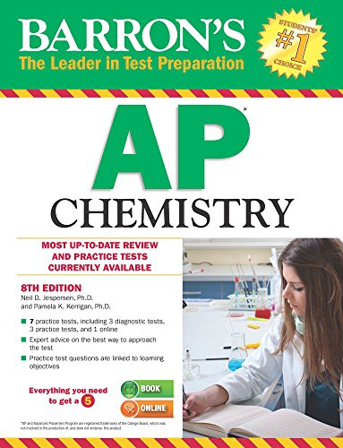 Stock image for Barron's AP Chemistry, 8th Edition for sale by SecondSale