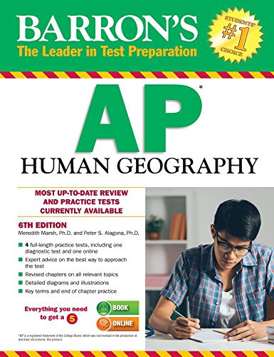 Imagen de archivo de Barron's AP Human Geography, 6th Edition a la venta por Orion Tech