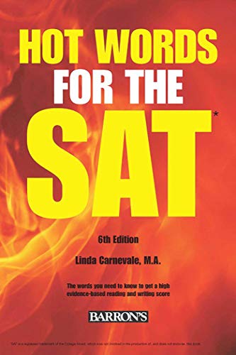 Imagen de archivo de Hot Words for the SAT ED, 6th Edition (Barron's Hot Words for the SAT) a la venta por Orion Tech