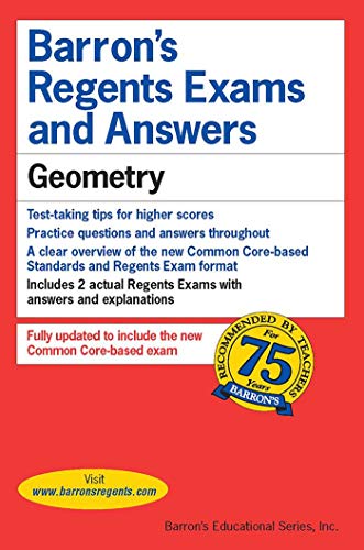 Stock image for Regents Exams and Answers: Geometry (Barron's Regents NY) for sale by ZBK Books