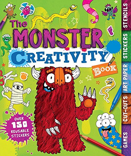 Imagen de archivo de The Monster Creativity Book: Games, Cut-Outs, Art Paper, Stickers, and Stencils a la venta por ThriftBooks-Atlanta