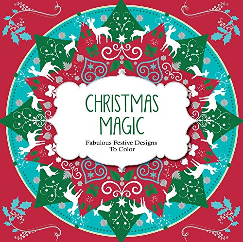 9781438007830: Christmas Magic: Fabulous Festive Designs to Color