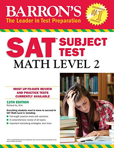 9781438007915: Barron's SAT Subject Test: Math Level 2