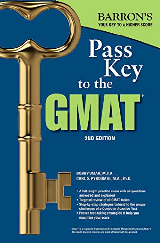 Imagen de archivo de Pass Key to the GMAT (Barron's Test Prep) a la venta por Wonder Book