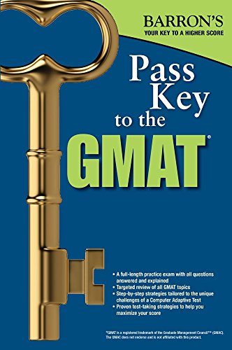 Stock image for Pass Key to the GMAT (Barron's Test Prep) for sale by Wonder Book