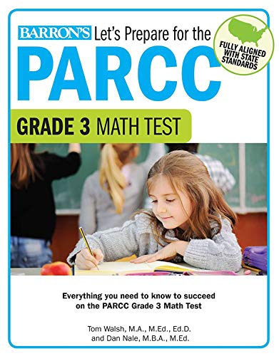 Beispielbild fr Let's Prepare for the PARCC Grade 3 Math Test zum Verkauf von Better World Books