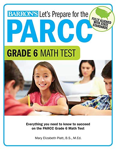Beispielbild fr Let's Prepare for the PARCC Grade 6 Math Test zum Verkauf von Better World Books